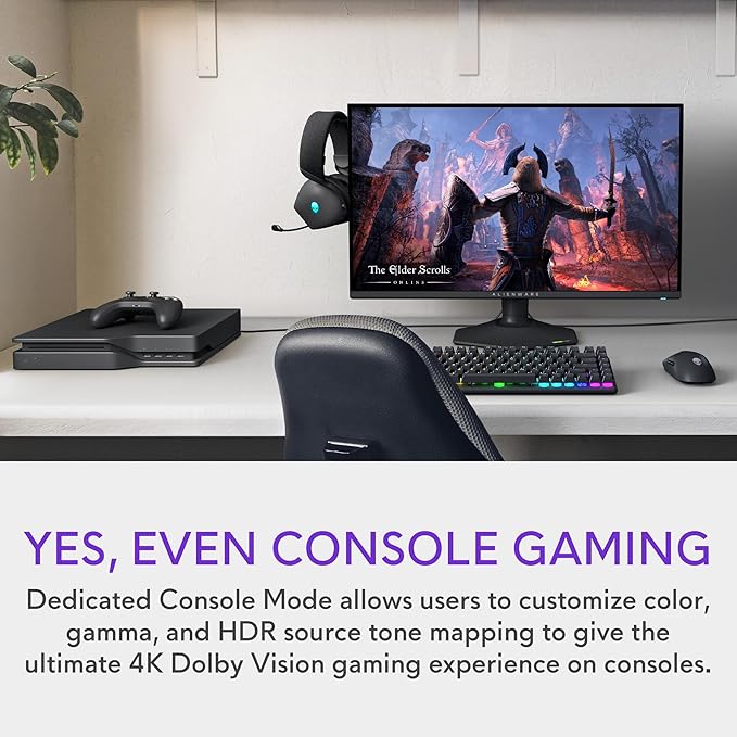 Alienware 27 4K Dual-Resolution Gaming Monitor - Image 9