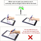 Skoloo Electronic Screen Touch Stylus, 14 Pack 2 in 1 Slim Long Click Ink - Image 4