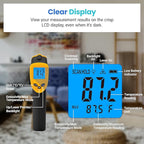 Etekcity Infrared Thermometer Laser Temperature Gun 774, Meat Food Candy Oven - Image 10
