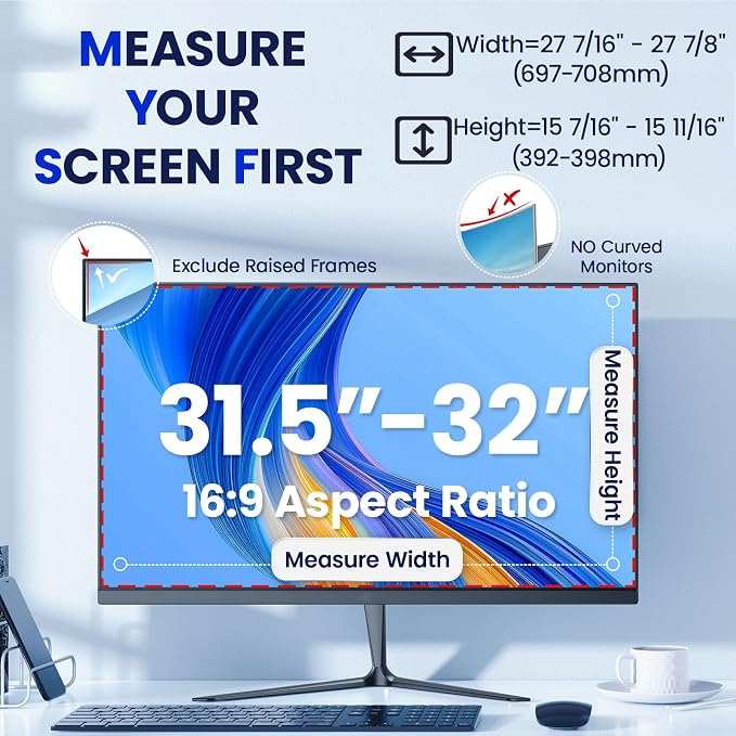 Magnetic 32 Inch Privacy Screen - Image 7