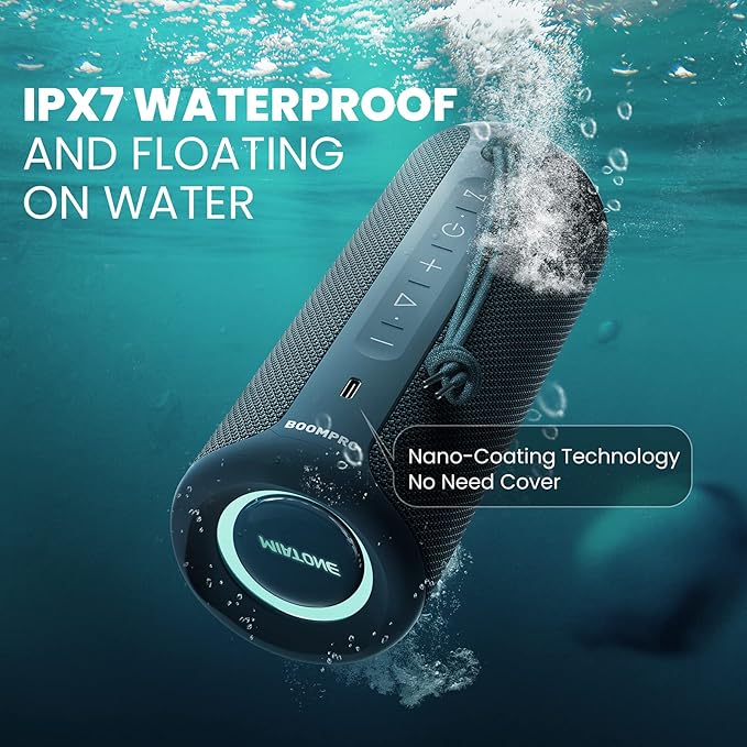 MIATONE Portable Bluetooth Speakers 36W Stereo Sound Bass Boost, 24H Playtime - Image 5