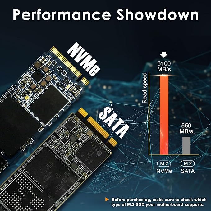 DATO M.2 2280 SSD 1TB, PCIe Gen4 x4 NVMe SSD Internal Solid State Drive - Image 7