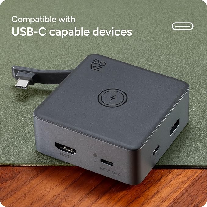 ZAGG 4-Port Hub with Wireless Charging - Image 7