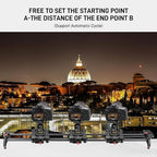 GVM 48"/120CM Carbon Fiber Motorized Camera Slider, Professional Camera Slider - Image 6