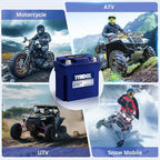TYKOOL YTX14AH-BS High Performance LiFePO4 Lithium ATV Battery, 12V 8Ah - Image 3