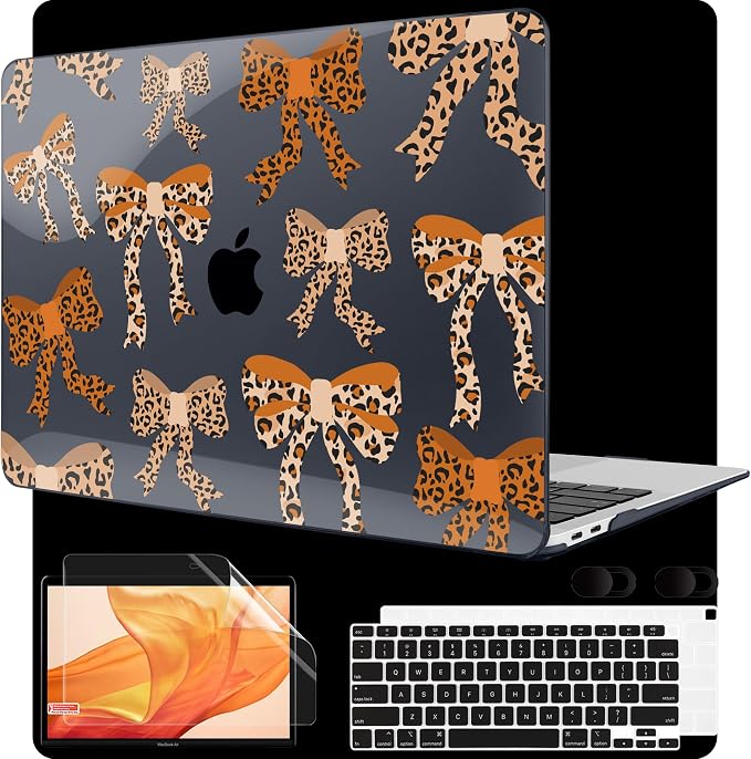 MEEgoodo for MacBook Air 13 inch Case 2021 2020 2019 2018 A2337 M1 A2179 A1932 by MEEgoodo