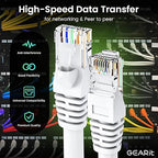 GEARit Cat 6 Ethernet Cable Cat6 Network Patch, Snagless Cord, Internet - Image 3