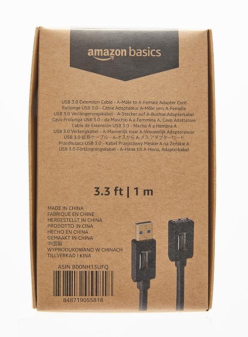 Amazon Basics USB-A 3.0 Extension Cable, 4.8Gbps High-Speed, Male to Female - Image 7
