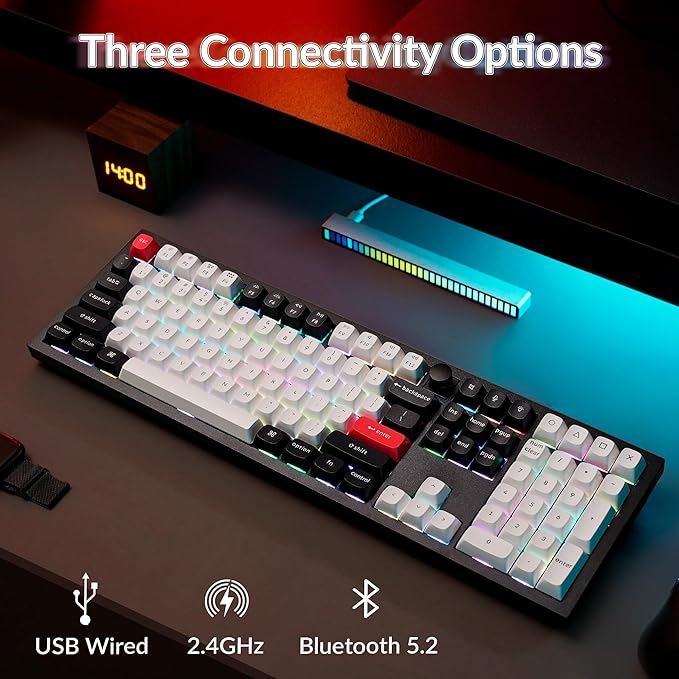 Keychron Q6 HE Wireless Custom Mechanical 100% Full Keyboard, 2.4 - Image 7