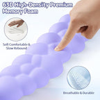 Cloud Wrist Rest Keyboard, Cloud Keyboard Wrist Pad Set - Image 4