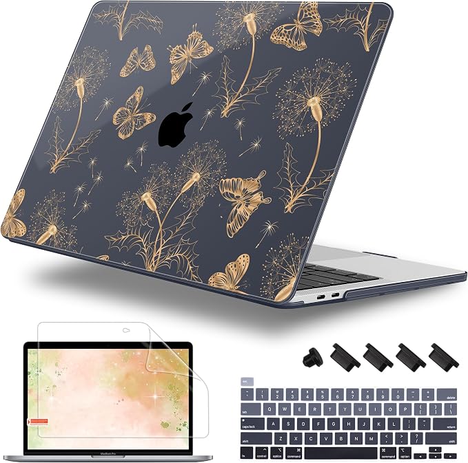 Case for MacBook Pro 13 inch with/Without Touch Bar, Hard Shell + Keyboard by WelcomeViseNewitems