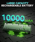 KI99 Pro 96% Wireless Mechanical Keyboard, RGB Gaming Keyboard, Hot-Swappable - Image 6