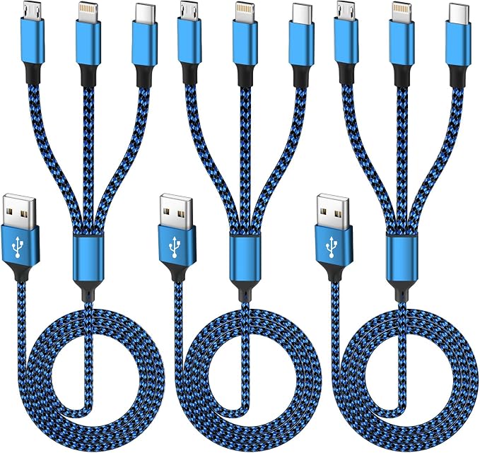 Multi Charging Cable, 3 in 1 Charging Cable by MPATIBY