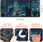 Mouse Pad Large Black Cat Non-Slip Gaming Desk Mat - Image 3