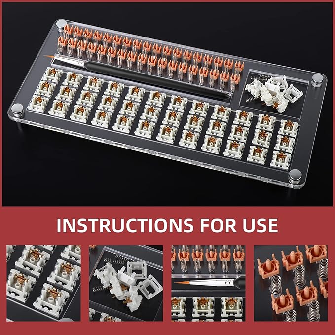 YIMAGUJRX RUNJRX 36 Switches Acrylic Lube Station - Image 3
