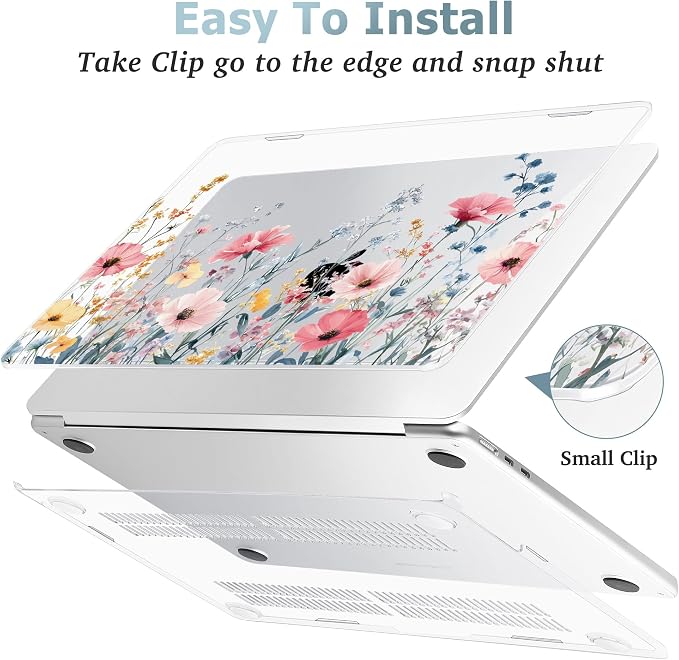May Chen for MacBook Air 13.6 Inch Case 2025/2024/2023/2022 Release – Hard - Image 5