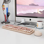 Wireless Keyboard and Mouse, KOOTOP Cute Keyboard and Mouse, 2.4G Wireless - Image 9