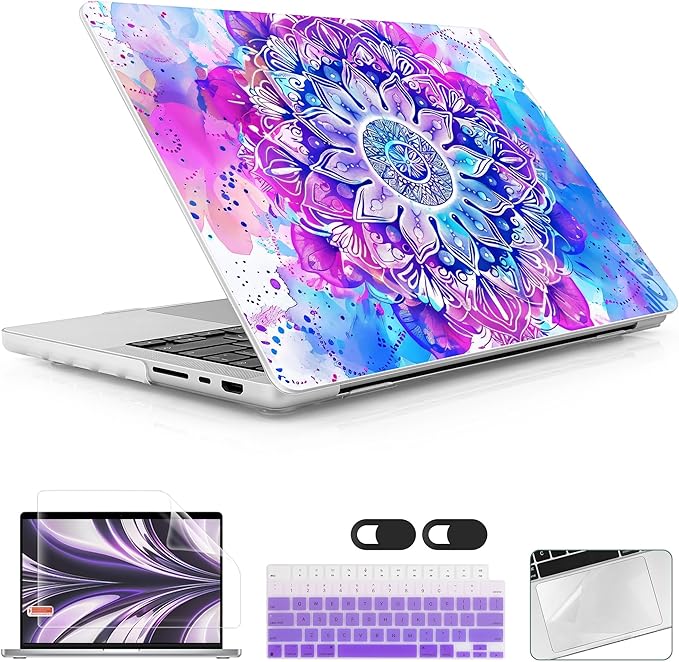 for MacBook Pro 16 inch Case 2021 2022 2023 2024 Release A3186 A3403 M4 A2991 by WelcomeViseNewitems