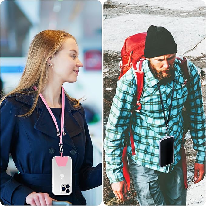 CACOE Phone Lanyard 2 Pcs-2 Pcs Adjustable Neck Strap, Universal Crossbody - Image 8