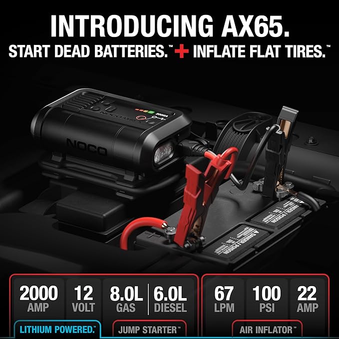 NOCO Boost+Air AX65: 2000A Jump Starter - Image 2