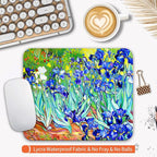 Square Mouse Pad Lrises, Personalized Premium-Textured Custom Mouse Mat Design - Image 3