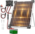 Voltset 30W Solar Battery Charger - 12V Solar Panel Kit - IP67 Waterproof Solar by Voltset