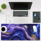 Mouse Pad Large Fluid Art Marble Texture Non-Slip Game Desk Mat - Image 2