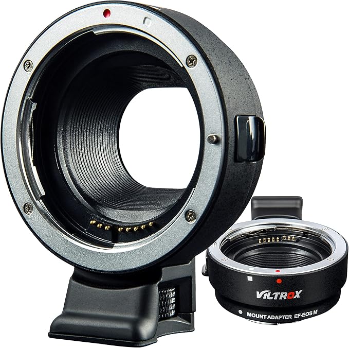 VILTROX EF-EOS M Mount Camera Adapter, Autofocus Lens Converter Ring, EF-M Lens by ViltroxOfficial