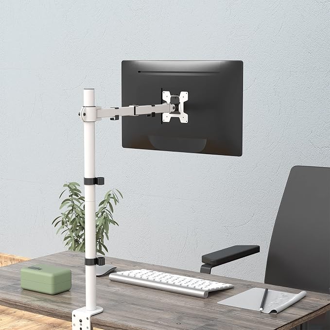 WALI Tall Monitor Stand Desk Mount, Single Extra Tall Monitor Arm Bracket - Image 7