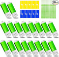 USB Thumb Drive 4GB Flash Drive 20 Pack Nicepicten FAT32 Zip Drive USB 2.0 by NicepictenUSBFlashDrive