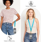 TiMOVO Phone Lanyard Crossbody Wrist Strap, Adjustable Anti-Theft Strap - Image 2