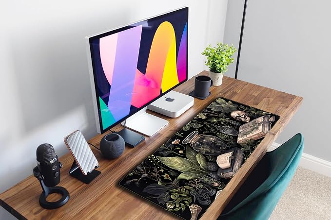 Dark Academia Desk Mat Mouse Pad XL Extended Large Gaming Desk Pad Mousepad - Image 6