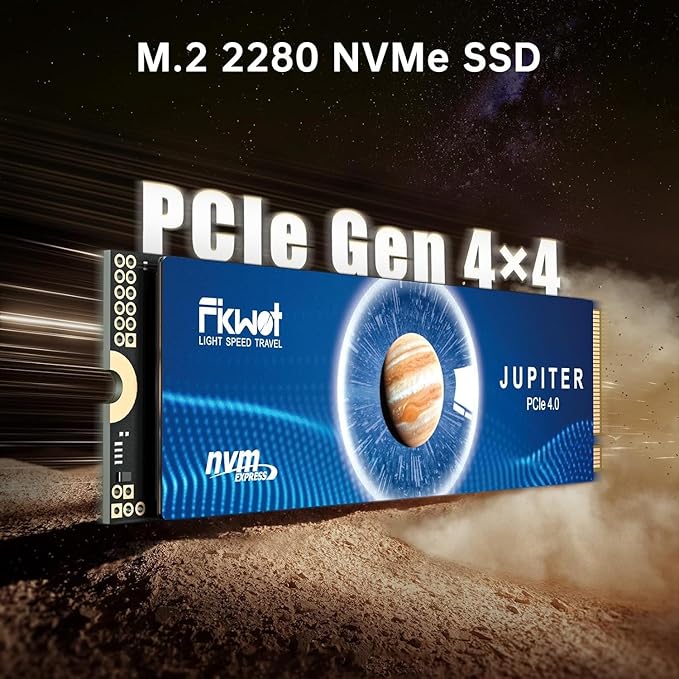 FX991 M.2 SSD 1TB NVMe SSD M2 2280 PCIe Gen 4x4, Read Up to 7100MB/s, Internal - Image 3