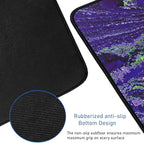 Large Mouse Pad with Stitched Edges, Durable Non-Slip Natural Rubber Base - Image 3