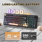 YUNZII B98 PRO QMK/VIA Wireless Mechanical Gaming Keyboard, 96% Layout - Image 7