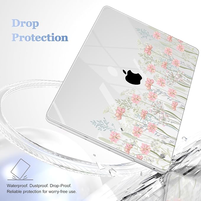 Case for MacBook Pro 13 inch with/Without Touch Bar, Hard Shell + Keyboard - Image 7