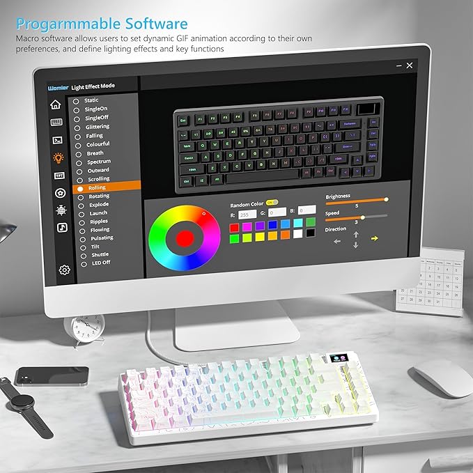 Womier SK80 75% Percent Keyboard - Image 4