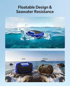 IPX7 Waterproof Outdoor Bluetooth Speaker, 32H Playtime, Floating Design - Image 5