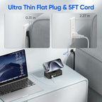 160W USB Charging Station Power Strip, 11-in-1 USB C Charger Block, 2AC Outlets - Image 6