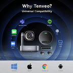 Tenveo 4K PTZ Conference Room Camera System Audio and Video Conferencing 12X - Image 9