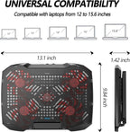 AIMIUZI Laptop Cooling Pad for Computer Laptop Cooler for 12-15.6 Inch Notebooks - Image 7