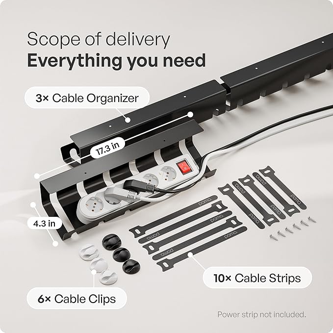 PAMO Cable Management Under Desk - Image 3