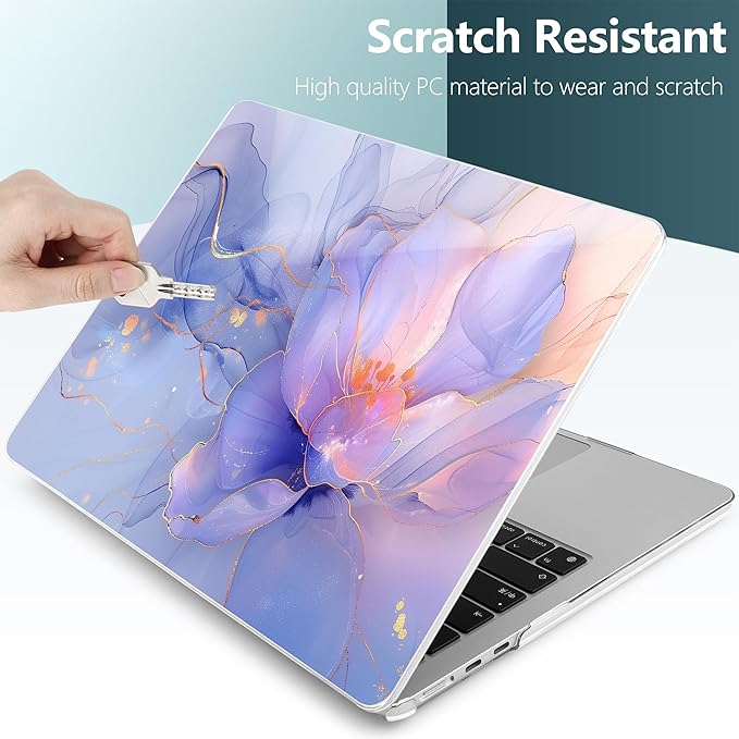 TWOLSKOO Compatible with M4 MacBook Air 13.6 inch Case 2025-2022 Release M4 - Image 5