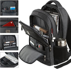 17 Inch Laptop Backpack, Business Anti Theft Slim Durable Laptops Backpack - Image 2