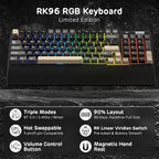 RK ROYAL KLUDGE RK96 RGB Limited Ed, 90% 96 Keys Wireless 3-Mode - Image 2