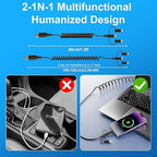 Coiled Multi Charging Cable - Image 7
