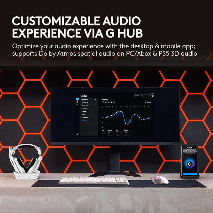 Logitech G Astro A50 X Omni-Platform Wireless Gaming Headset + Base Station - Image 5