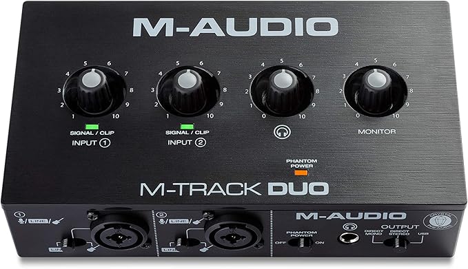 M-AUDIO M-Track Duo USB Audio Interface by M-AUDIO