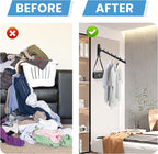 Clothing Racks for Hanging Clothes, Garment Racks Wall Mounted Clothes - Image 9