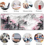 Japanese Cherry Blossom Large Mouse Pad, Gaming Keyboard Desk Pad, Extended - Image 7